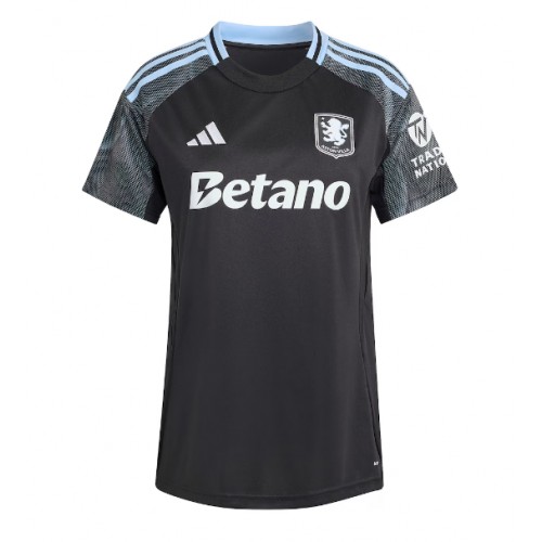 Aston Villa Ian Maatsen #22 Replica Away Stadium Shirt for Women 2025-26 Short Sleeve Aston Villa Ian Maatsen #22 Replica Away Stadium Shirt for Women 2025-26 Short Sleeve